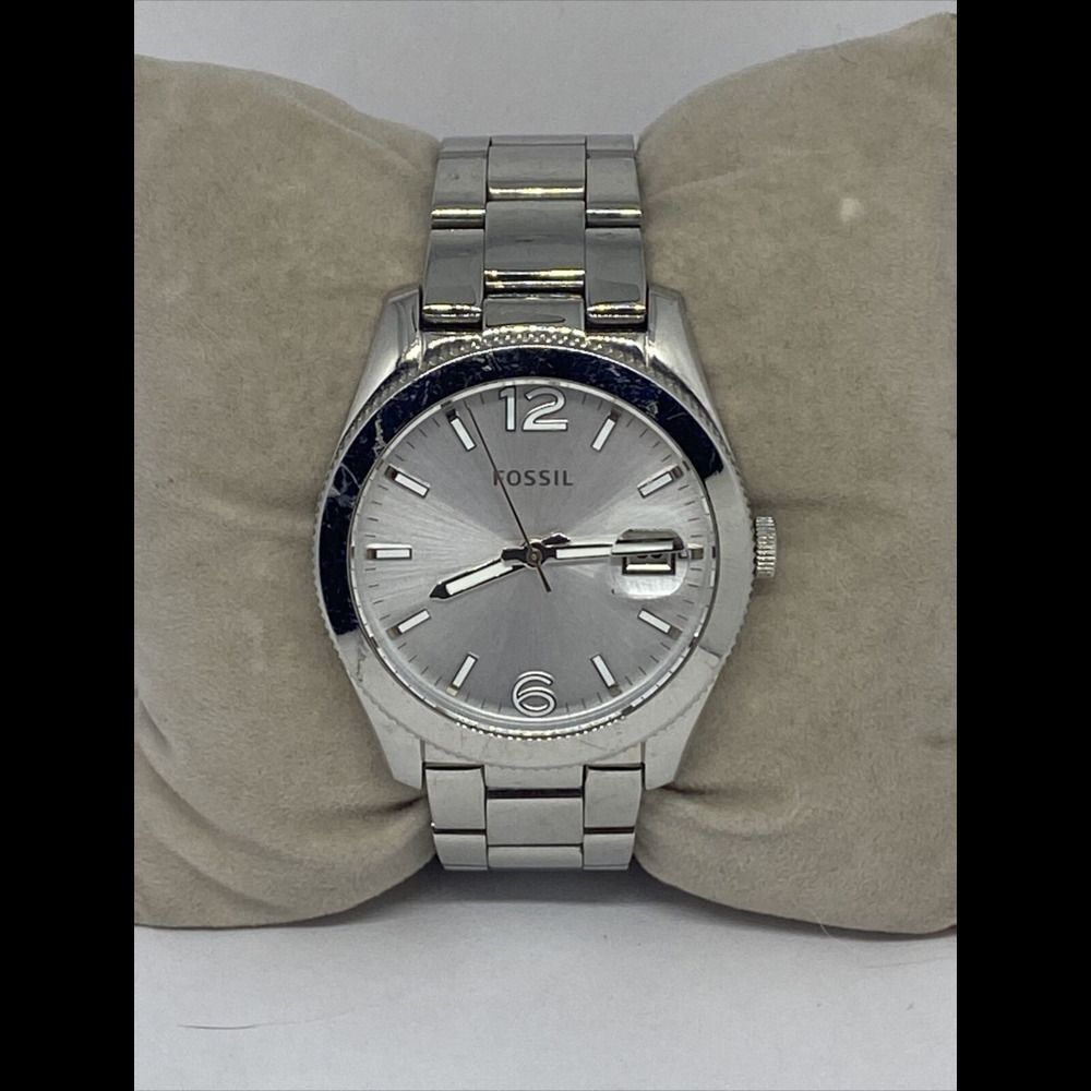 Fossil Perfect Boyfriend ES3585 Women's Stainless Steel Analog Dial Watch RQ78